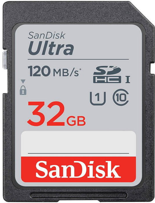 SanDisk Ultra SDHC UHS-I 32GB 120MB/s SDSDUN4-032G-GN6IN SanDisk Ultra SDHC UHS-I 32GB 120MB/s SDSDUN4-032G-GN6IN