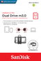 SanDisk Ultra Dual m3.0 Unidad Flash USB 64 GB USB Type-A / Micro-USB