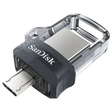 SanDisk Unidad Dual m3.0 Ultra 64GB SDDD3-064G-G46 USB 3.0 / MicroUSB hasta 150MB/s SanDisk Unidad Dual m3.0 Ultra 64GB SDDD3-064G-G46 USB 3.0 / MicroUSB hasta 150MB/s