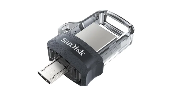 SanDisk Ultra Dual m3.0 Unidad Flash USB 64 GB USB Type-A / Micro-USB