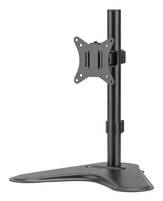 Iggual Soporte para Monitor IGG317112 - Soporte de Sobremesa Ergonómico con Ajuste de Altura, Inclinación y Rotación 360° para Monitores 13" a 32" (Negro)