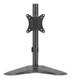 Iggual Soporte para Monitor IGG317112 - Soporte de Sobremesa Ergonómico con Ajuste de Altura, Inclinación y Rotación 360° para Monitores 13" a 32" (Negro)