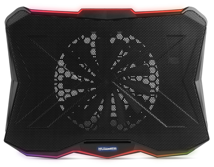 Nox Hummer PRO Stand Base Refrigeradora RGB para Portátiles de hasta 17.3 pulgadas