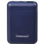 Intenso PowerBank XS5000 DK Blue - 5000 mAh - Batería Externa Portátil con Cables USB-A y USB-C