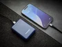 Intenso XS10000 Power Bank 10000 mAh Azul, Batería Externa de Polímero de Litio con Pantalla LED, Carga Dual USB-A y USB Type-C, Incluye Cable USB-A a USB-C