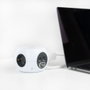 Nanocable Regleta 3 Enchufes con 4 USB (2 USB-A y 2 USB-C) Blanca