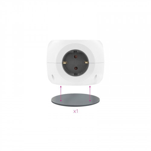 Nanocable Regleta 3 Enchufes con 4 USB (2 USB-A y 2 USB-C) Blanca Nanocable Regleta 3 Enchufes con 4 USB (2 USB-A y 2 USB-C) Blanca