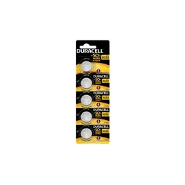 Duracell CR2032 Micro Pila Botón Litio 3V Ø20 x 3,2 mm Blister 5 uds