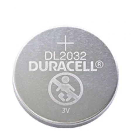 Duracell Pila de Litio Botón CR2032 3V - Pack de 5 Unidades en Blister
