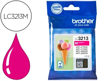 Brother LC3213M Cartucho de tinta Magenta Alto Rendimiento (XL)