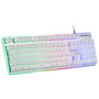 Teclado y Ratón Gaming Mars Gaming MCPX Portugués Blanco