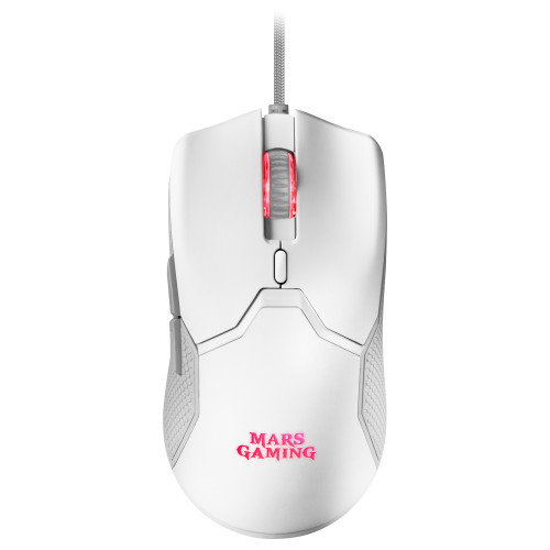 Teclado y Ratón Gaming Mars Gaming MCPX Portugués Blanco