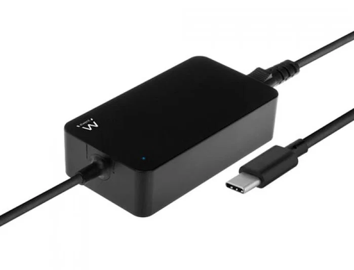 Ewent EW3981 Cargador USB-C 45 W para Portátil Negro