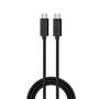 Ewent Cable USB-C 1m - Carga Rápida 60W, 10 Gbps, 4K - EW3051