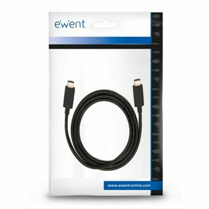 Ewent Cable USB-C EC1045 60W 10Gbps 4K 1m Negro