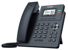 Yealink SIP-T31 Teléfono IP 2 Líneas, Pantalla LCD 2.3" 132x64, 2x Gigabit Ethernet, 2x RJ9, PoE, Voz HD
