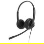 Yealink UH34 Dual Microsoft Teams USB-Headset Binaural Negro Conexión USB para Oficina/Centro de Llamadas