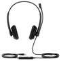 Yealink UH34 Lite Auriculares USB de diadema para Microsoft Teams con micrófono Boom, Cancelación de ruido, 20-20000 Hz, Negro