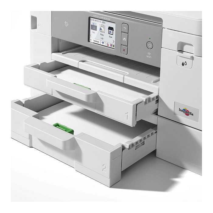 Brother MFC-J4540DWXL Impresora Multifunción A4 Blanco con Cartuchos XL