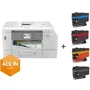 Brother MFC-J4540DWXL Impresora Multifunción A4 Blanco con Cartuchos XL