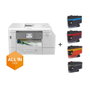 Brother MFC-J4540DWXL Impresora Multifunción A4 Blanco con Cartuchos XL