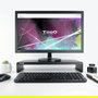 Tooq Soporte TQMR0121 para Monitor/Portátil hasta 20kg Negro 500x202x82 mm