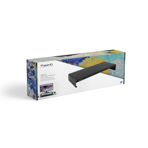 Tooq TQMR0121 Soporte Elevador para Monitor o Portátil Negro