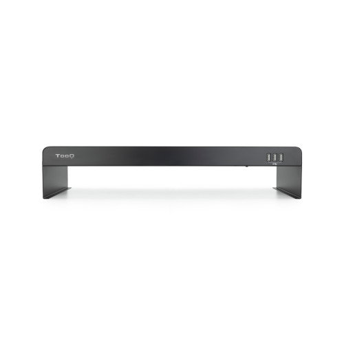 Tooq TQMR0124 Soporte Elevador para Monitor o Portátil con 3x USB 2.0, Negro Tooq TQMR0124 Soporte Elevador para Monitor o Portátil con 3x USB 2.0, Negro
