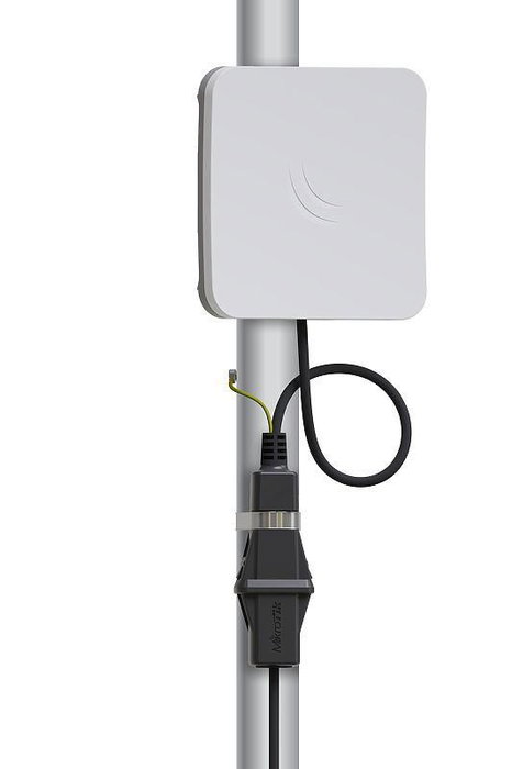 MikroTik RBGESP Protector de Sobretensión Gigabit Ethernet, RJ45 Macho/Hembra, Soporte PoE, 5 kA (8/20µs)