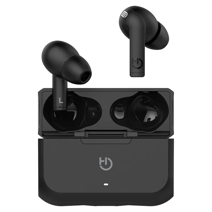 Hiditec FENIX Auriculares Inalámbricos Bluetooth 5.0 TWS, Resistente al Agua IP5X, Hasta 18h de Autonomía con Estuche, Negro Hiditec FENIX Auriculares Inalámbricos Bluetooth 5.0 TWS, Resistente al Agua IP5X, Hasta 18h de Autonomía con Estuche, Negro