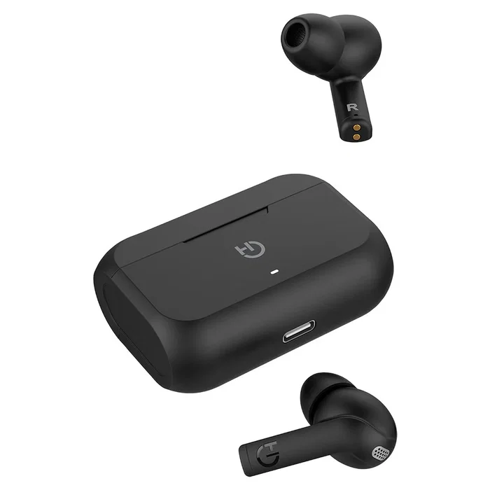 Hiditec FENIX Auriculares Inalámbricos Bluetooth 5.0 TWS, Resistente al Agua IP5X, Hasta 18h de Autonomía con Estuche, Negro Hiditec FENIX Auriculares Inalámbricos Bluetooth 5.0 TWS, Resistente al Agua IP5X, Hasta 18h de Autonomía con Estuche, Negro