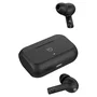 Hiditec FENIX Auriculares Inalámbricos Bluetooth 5.0 TWS, Resistente al Agua IP5X, Hasta 18h de Autonomía con Estuche, Negro