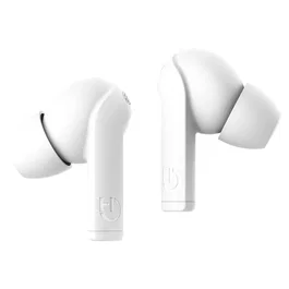 Hiditec FENIX Auriculares True Wireless TWS Bluetooth 5.0 Estuche de Carga - Autonomía 6h/18h, Resistente al Agua IP5X, Blanco