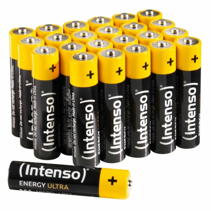 Intenso Pack de pilas alcalinas Energy Ultra AAA LR03 de 24 unidades Intenso Pack de pilas alcalinas Energy Ultra AAA LR03 de 24 unidades