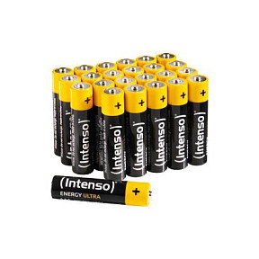 Intenso Pack de pilas alcalinas Energy Ultra AAA LR03, 24 unidades Intenso Pack de pilas alcalinas Energy Ultra AAA LR03, 24 unidades