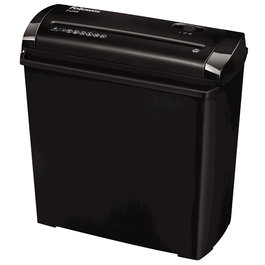 FELLOWES Destructora P-25S/ Corte en Tiras de 7mm/ Negra