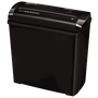 Fellowes P-25S Destructora de papel con corte en tiras, 11L, Negro/Gris