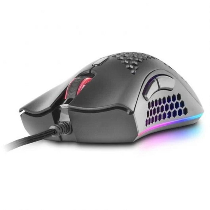 Mars Gaming MMEX Ratón Gaming Óptico para Diestros RGB Negro, Sensor Pixart 3389PRO 32000 DPI, Switches Ópticos, 7 Botones Programables, Cable Paracord, 75g, Software - Modelo Negro Mars Gaming MMEX Ratón Gaming Óptico para Diestros RGB Negro, Sensor Pixart 3389PRO 32000 DPI, Switches Ópticos, 7 Botones Programables, Cable Paracord, 75g, Software - Modelo Negro