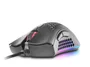 Mars Gaming MMEX Ratón Gaming Óptico para Diestros RGB Negro, Sensor Pixart 3389PRO 32000 DPI, Switches Ópticos, 7 Botones Programables, Cable Paracord, 75g, Software - Modelo Negro