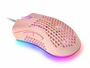 Mars Gaming Ratón Óptico Gaming RGB Pink MMEX 32000DPI, Chroma RGB, 7 Botones, Software