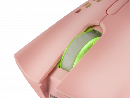 Mars Gaming Ratón Óptico Gaming RGB Pink MMEX 32000DPI, Chroma RGB, 7 Botones, Software