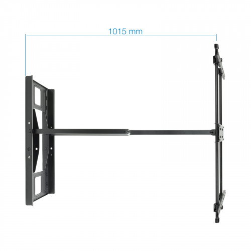 Tooq Soporte de Pared LP4380XL-B para TV de 43-80 pulgadas, Negro