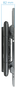 Tooq Soporte de Pared LP4380XL-B para TV de 43-80 pulgadas, Negro