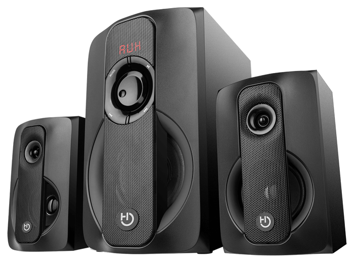 Hiditec H400 Dark Edition Altavoces 2.1 con Bluetooth y 80W Hiditec H400 Dark Edition Altavoces 2.1 con Bluetooth y 80W