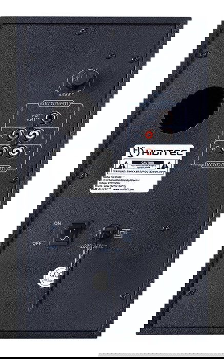 Hiditec H400 Dark Edition Altavoces Bluetooth 2.1, 80W PMPO (40W RMS), Negro, Conexión USB/SD, Radio FM, Mando a Distancia