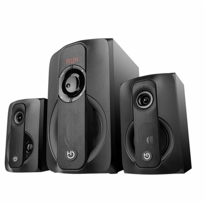 Hiditec H400 Dark Edition Altavoces 2.1 con Bluetooth y 80W Hiditec H400 Dark Edition Altavoces 2.1 con Bluetooth y 80W