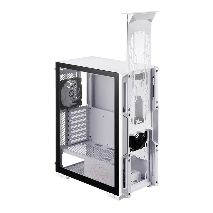 XPG STARKER AIR Torre Media Blanca