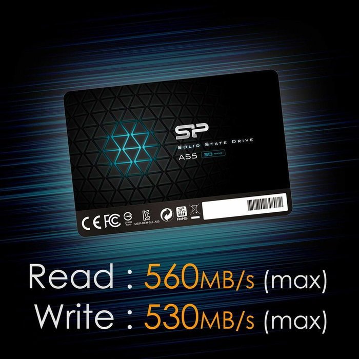 Silicon Power Ace A55 SSD 2 TB 2.5 pulgadas SATA III Silicon Power Ace A55 SSD 2 TB 2.5 pulgadas SATA III
