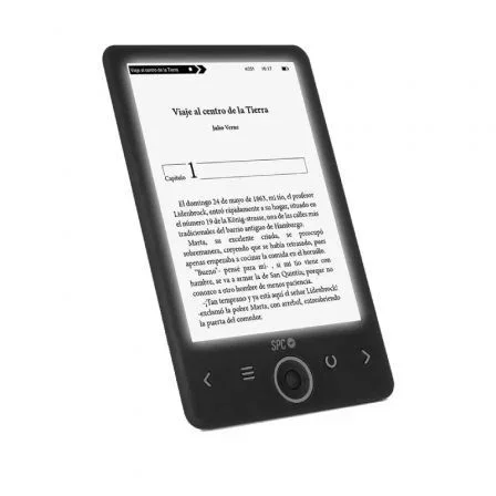 SPC Libro Electrónico Dickens Light 2/ 6" Tinta Electrónica Retroiluminada Negro 5613N