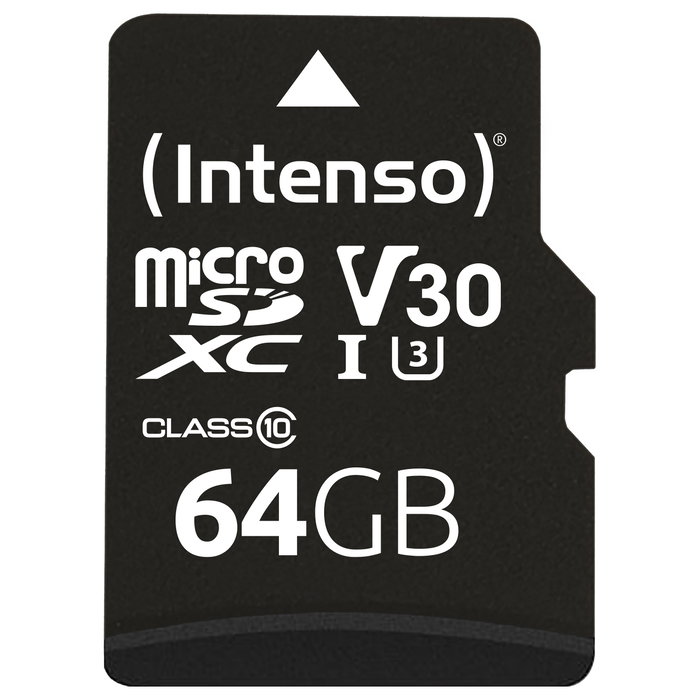Intenso microSDXC Professional 64 GB con Adaptador SD